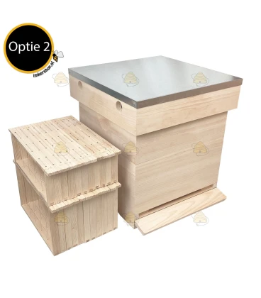 Simplex BE bijenkast grenen Premium (1bk, 1hk) BeeFun®