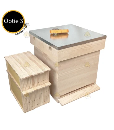 Simplex BE bijenkast grenen Premium (1bk, 1hk) BeeFun®