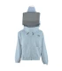 Beekeeper jacket Deluxe double layer, round hood cream white - BeeFun®