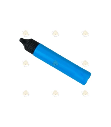 Candle pen metallic blue