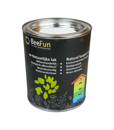 BeeFun® Natural paint for wooden hives apple green - 750 ml