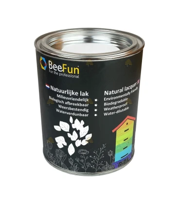 BeeFun® Natuurlijke verf voor houten bijenkasten grondlaag - 750 ml