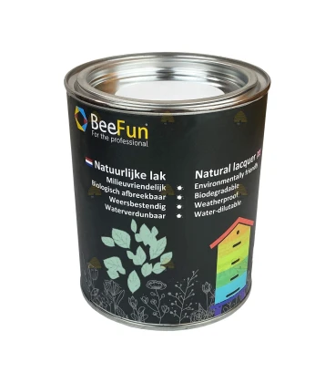 BeeFun® Natuurlijke verf voor houten bijenkasten groene thee - 750 ml