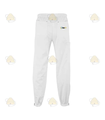 Children's beekeeper pants Deluxe, white - BeeFun®