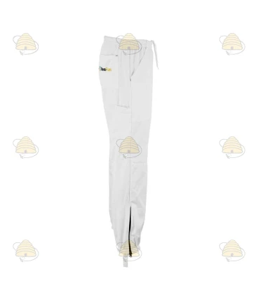 Children's beekeeper pants Deluxe, white - BeeFun®