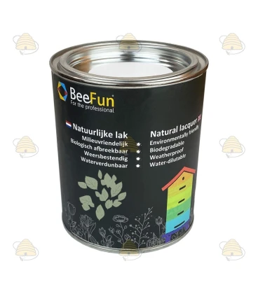 BeeFun® Natuurlijke verf voor houten bijenkasten kaki - 750 ml