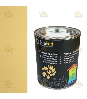 BeeFun® Natural paint for wooden hives honey color - 750 ml