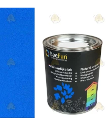 BeeFun® Natuurlijke verf voor houten bijenkasten oceaan blauw - 750 ml