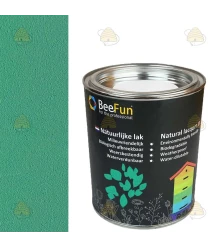 BeeFun® Natuurlijke verf voor houten bijenkasten turquoise - 750 ml