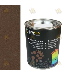 BeeFun® Natuurlijke verf voor houten bijenkasten chocolade bruin - 750 ml