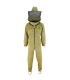 Beekeeper coverall AirFree, round hood khaki - BeeFun®