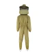 Beekeeper coverall AirFree, round hood khaki - BeeFun®