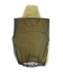 Beekeeper cap Deluxe with mesh all around (hat & spacer ring) khaki - BeeFun®