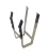 Stainless steel carrying system for the smoker
