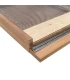 Vliegplank/-bodem spaarkast  (Meranti/red cedar)