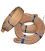 Plaiting band 3 mm wide 250 gram