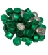 Waxinelicht bakjes groen aluminium - 100 stuks (37,5 x 19,5h)