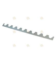 Barra distanziatrice Simplex 10 travi 38,5 cm alu. / zincato spessore 1 mm (ciascuno)