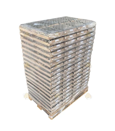 Pallet hexagonal jars in tray 45ml / 50g, without lid - 7200 pieces - price on request