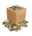Doos deksels goudkleurig, 48 mm TO - 2300 stuks