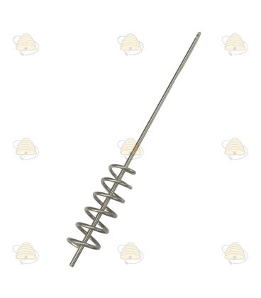 Honey mixing rod spiral large for drilling machine