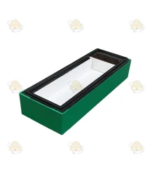 Green Dadant Blatt feeding tray for 3-rail EPS cabinet