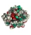 Tealight cups assorted aluminium - 100 pieces (37,5 x 19,5h)