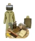 Starterspakket Deluxe bijenhouden - kaki overall