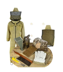 Starterspakket Deluxe bijenhouden - kaki overall AirFree Engels