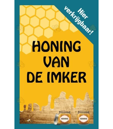 Vlag honing van de imker 100x70cm