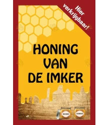 Vlag honing van de imker 100x70cm