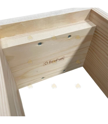 Halve honingkamer spaarkast easy grip Premium grenen BeeFun®