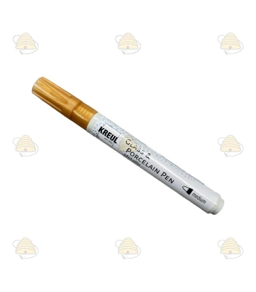 Pen voor glasversiering, metallic - Goud