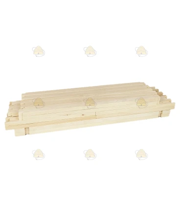 Belgian Simplex brood windows unassembled (ZZ) lime wood set