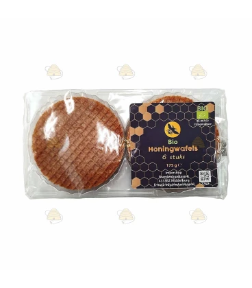 Honingwafels Bio 6 stuks