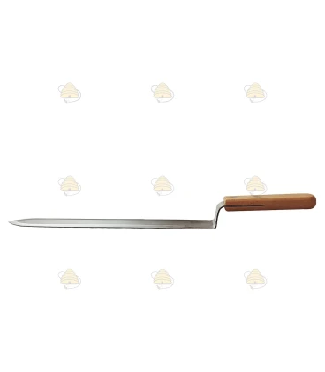 Unsealing knife smooth wooden handle