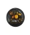 Deksels zwart & geel "Honey", 82 mm TO deksels, 12 stuks