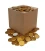 Doos deksels ''Raat motief intense goud'' , 82 mm TO - 700 stuks