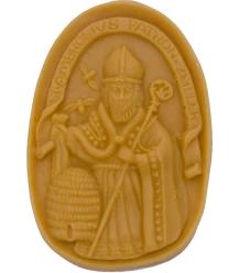 St. Ambrose beeswax plate