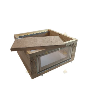 Incubator with viewing window Simplex 46 x 46 cm pine