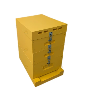 Langstroth hive Deluxe polystyrene yellow