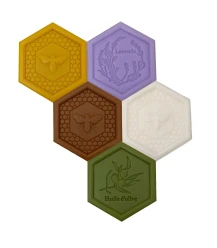 Zeepjes set hexagon