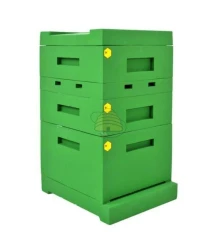 Dadant Blatt plastic hive green 12-window